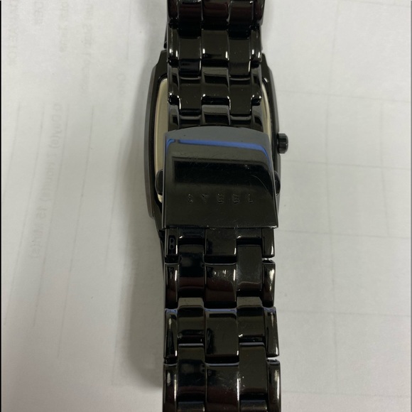 Black Steel GUESS Watch - Picture 4 of 4